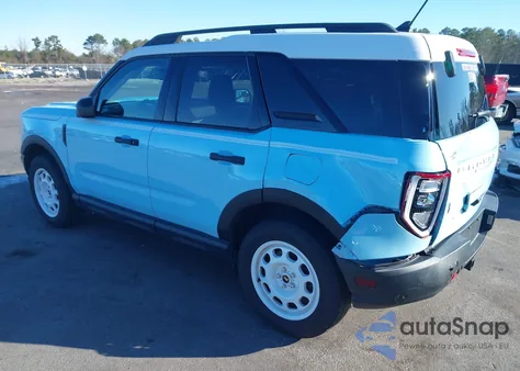 2023 Ford Bronco Sport Heritage z USA, uszkodzony, nr VIN 3FMCR9G63PRD62461